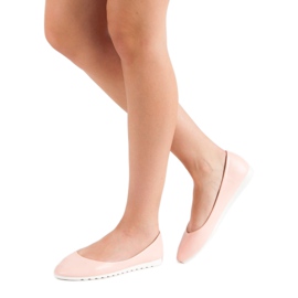 Yes Mile Ballerines classiques rose 1