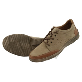 Chaussures hommes Badura 3524 beige / marron brun 4