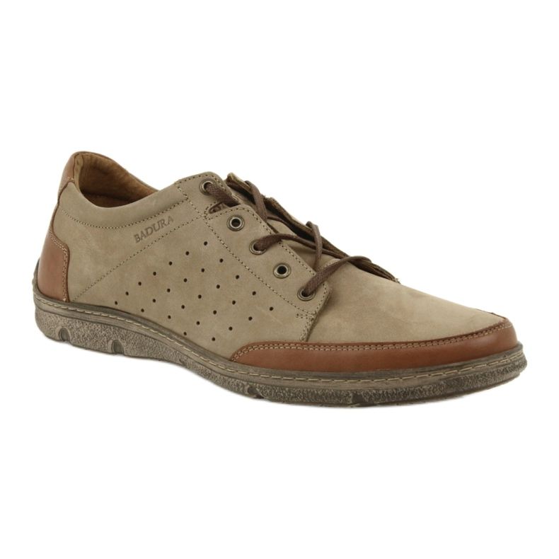 Chaussures hommes Badura 3524 beige / marron brun 1
