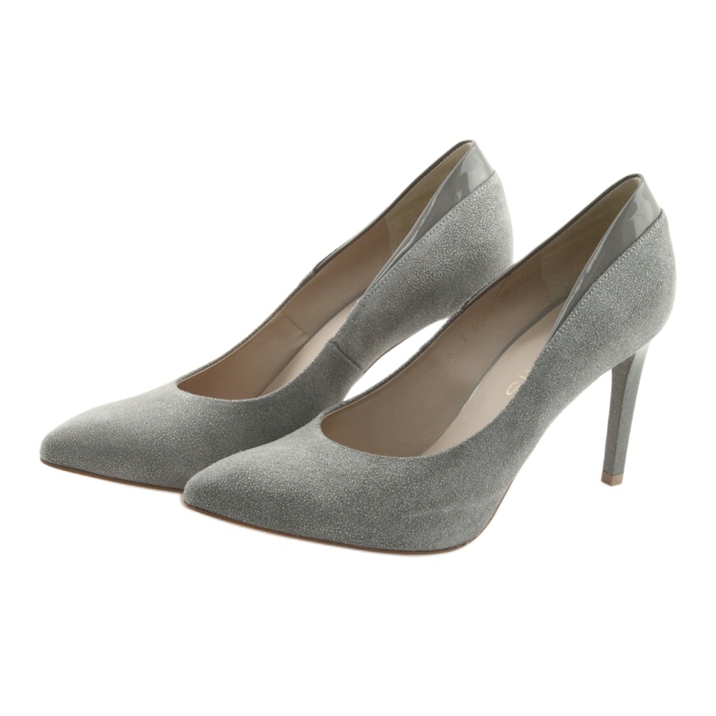 Escarpins sur chaussures à talons hauts pour femmes ANIS gris 3 Escarpins sur chaussures à talons hauts pour femmes ANIS gris 3