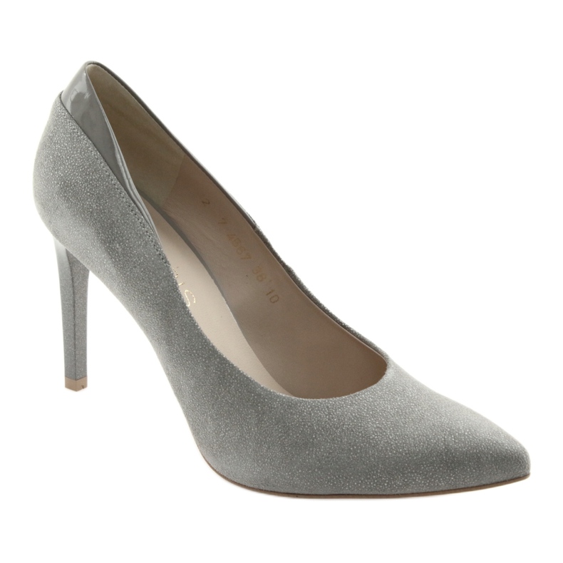 Escarpins sur chaussures à talons hauts pour femmes ANIS gris 1 Escarpins sur chaussures à talons hauts pour femmes ANIS gris 1