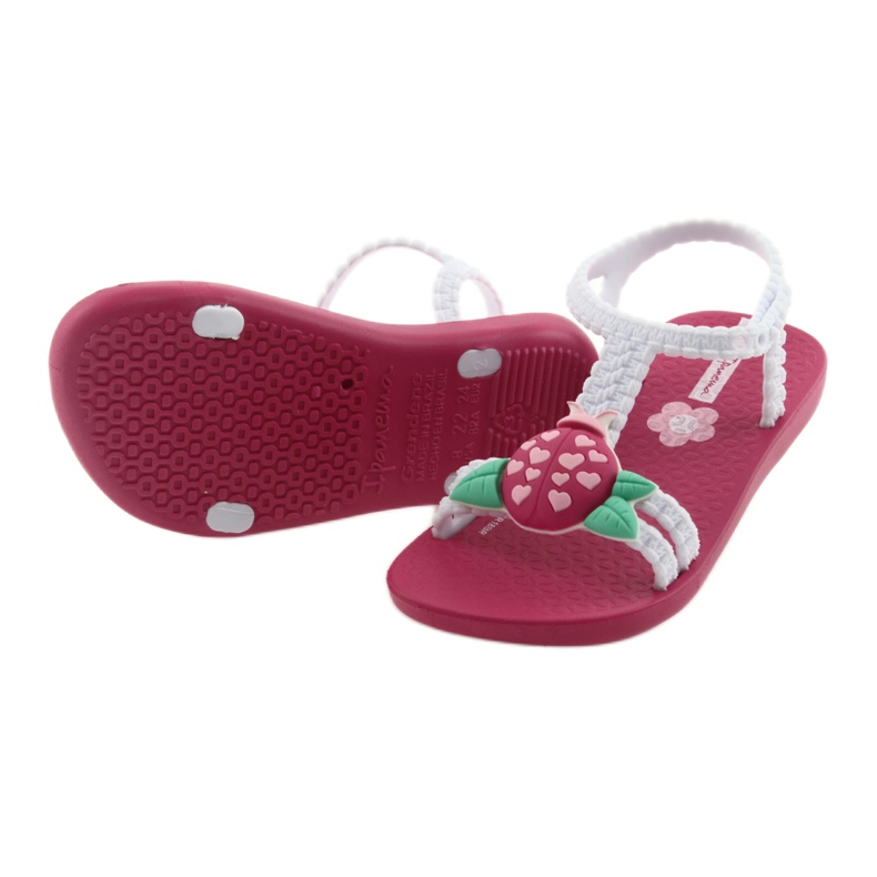 Ipanema Sandales des filles parfumées 82539 Biedronka-Rose blanche 4