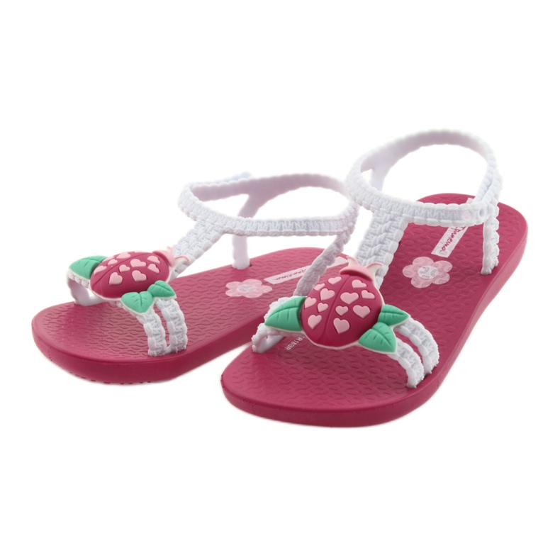 Ipanema Sandales des filles parfumées 82539 Biedronka-Rose blanche 3