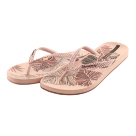 Tongs femme Ipanema 82525 poudre jaune multicolore 3