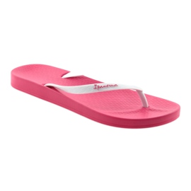 Tongs Ipanema 81030 pour un usage récréatif blanche rose 1
