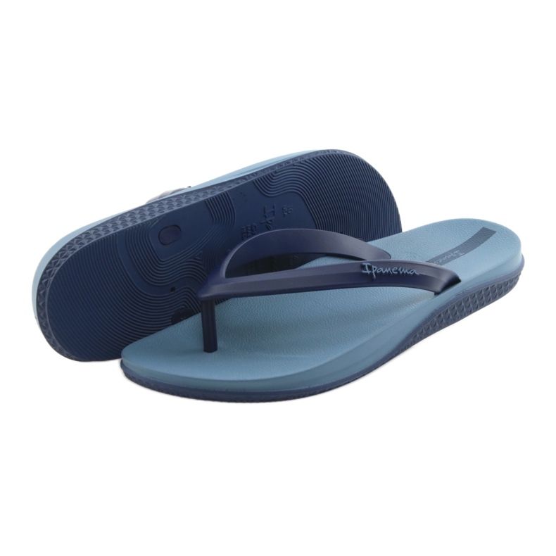 Tongs Ipanema 82629 en gel pour homme bleu bleu marin 4 Tongs Ipanema 82629 en gel pour homme bleu bleu marin 4