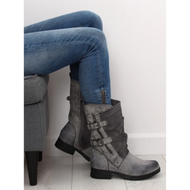 Bottes militaires grises GD-ZN78 Gris II-GAT 2