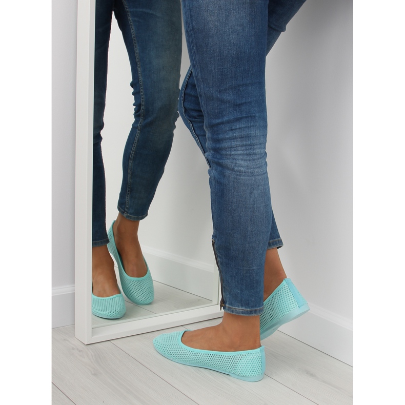 Ballerines à la menthe JX56 L.GREEN II-GAT vert 2