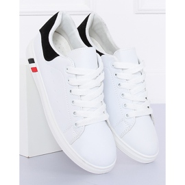 Baskets Femme Noir et Blanc BL147P Noir II-GAT blanche 1