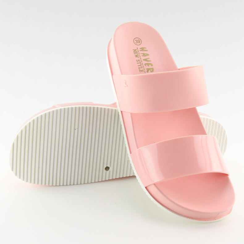 Chaussons rose en silicone KM122 D. Rose II-GAT 1 Chaussons rose en silicone KM122 D. Rose II-GAT 1