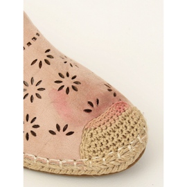 Espadrilles ajourées beiges 9023 Beige II-GAT 6