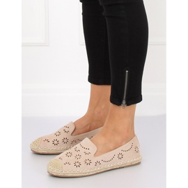Espadrilles ajourées beiges 9023 Beige II-GAT 3