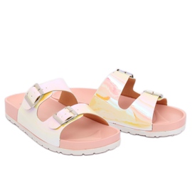 Rose BG28P Chaussons rose pétrole 2