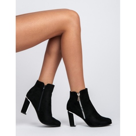 Ch. Creation Chaussures confortables à talons hauts noir 2