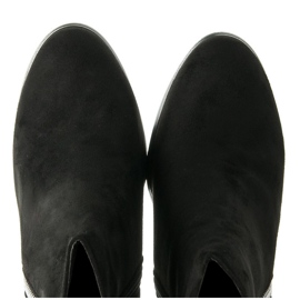 Ch. Creation Chaussures confortables à talons hauts noir 1
