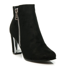 Ch. Creation Chaussures confortables à talons hauts le noir 4