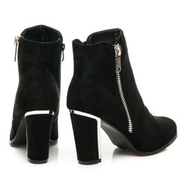 Ch. Creation Chaussures confortables à talons hauts le noir 5
