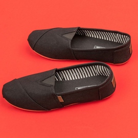 Slipons noirs classiques le noir 4