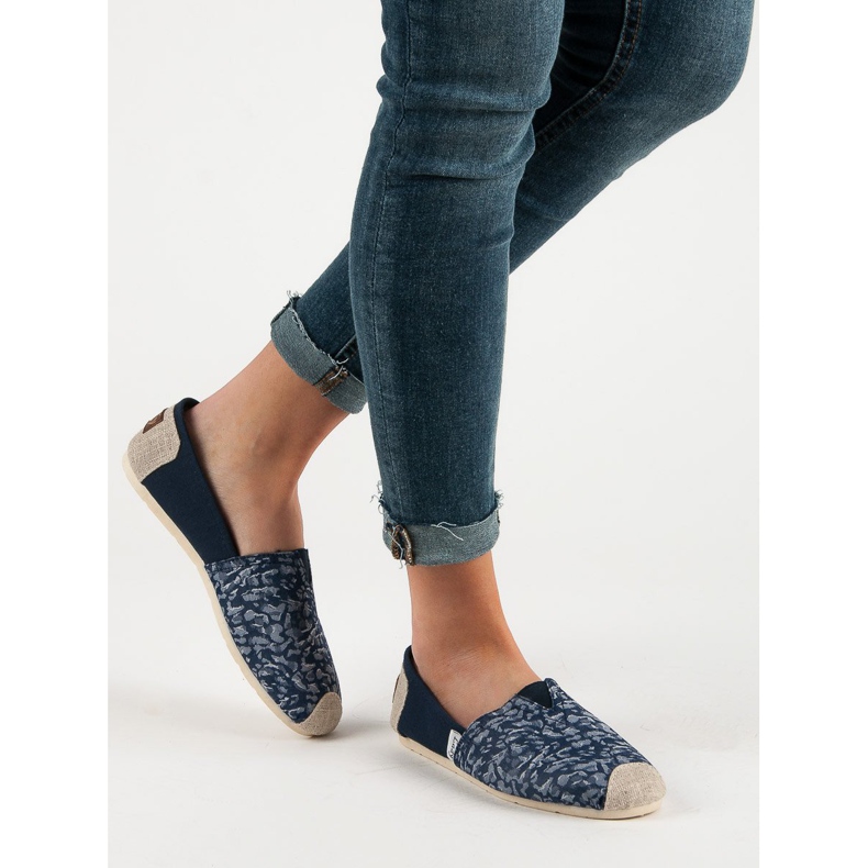 L. Day Slipons Bleus noir 1