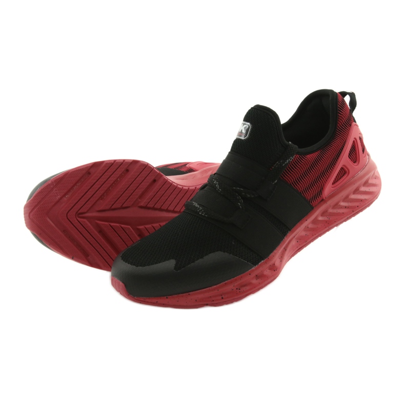 Chaussures de sport pour hommes DK 18332 noir / rouge le noir 5 Chaussures de sport pour hommes DK 18332 noir / rouge le noir 5