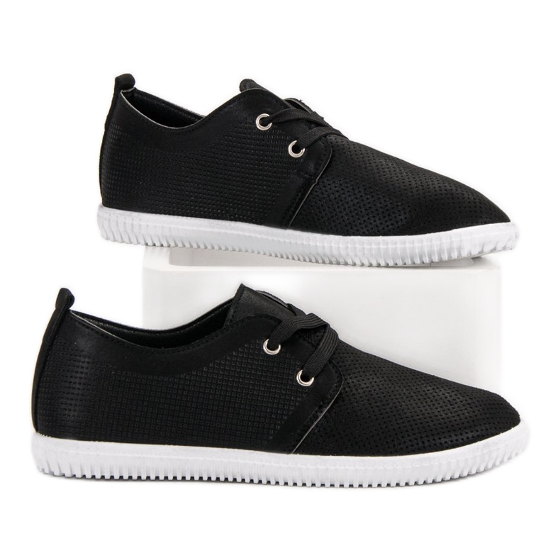 Super Mode Chaussures noires classiques 1