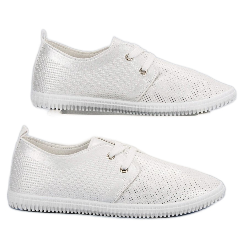 Super Mode Chaussures blanches classiques 2