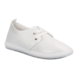 Super Mode Chaussures blanches classiques 4