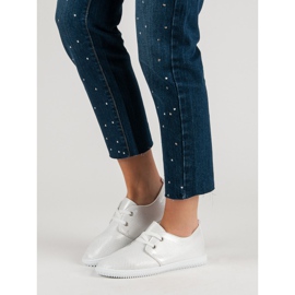 Super Mode Chaussures blanches classiques 6