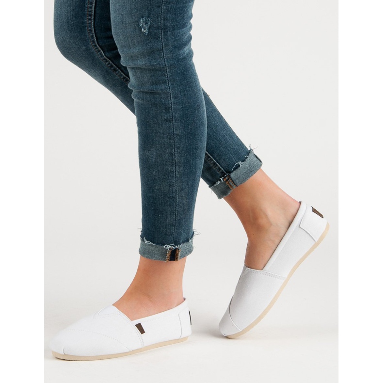 Slipons blancs classiques 2