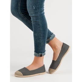 Espadrilles grises à la mode 1