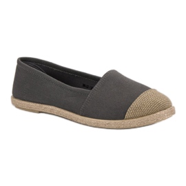 Espadrilles grises à la mode 2