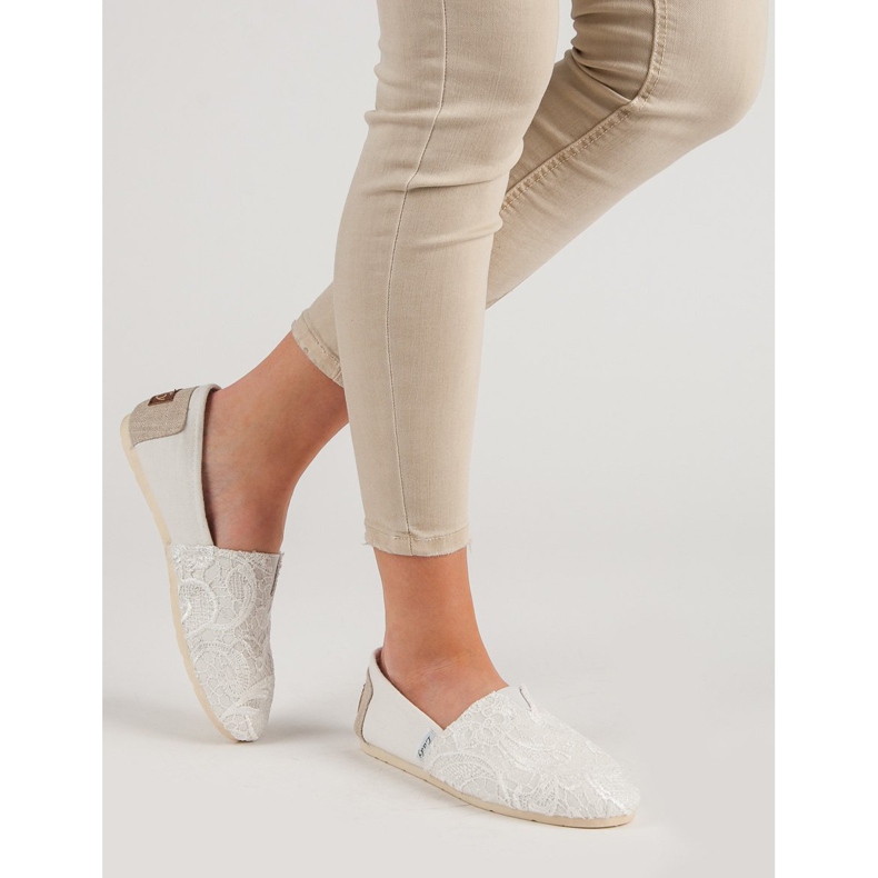 L. Day Slipons Avec Motif beige 2