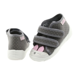 Chaussures enfant Befado 212P059 gris rose 5 Chaussures enfant Befado 212P059 gris rose 5