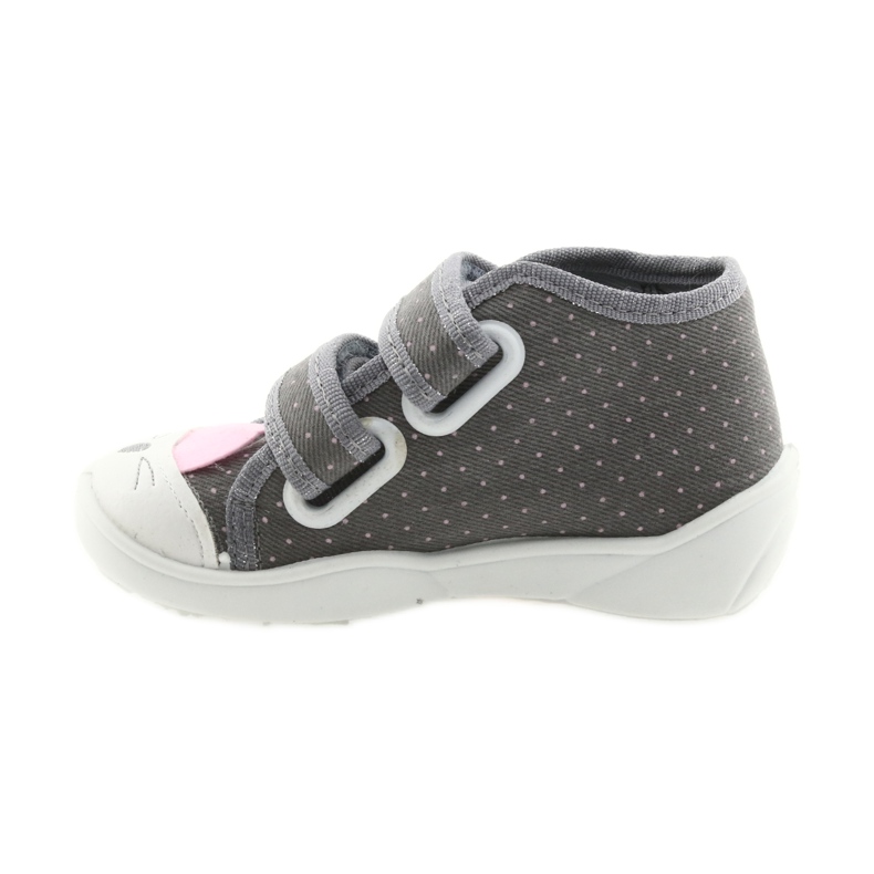 Chaussures enfant Befado 212P059 gris rose 2 Chaussures enfant Befado 212P059 gris rose 2