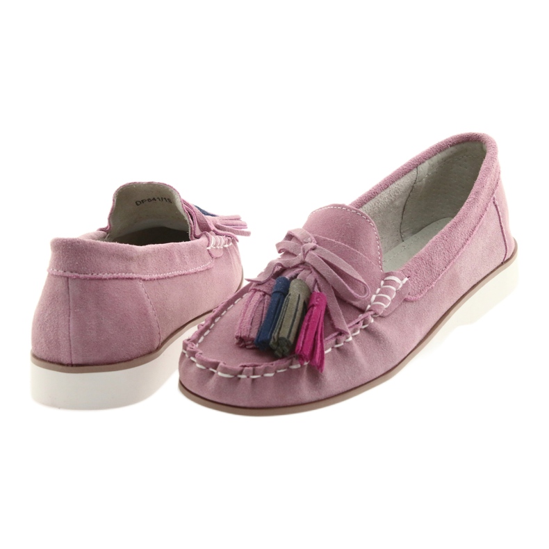 Mocassins confortables pour femmes Filippo 641 rose 4 Mocassins confortables pour femmes Filippo 641 rose 4
