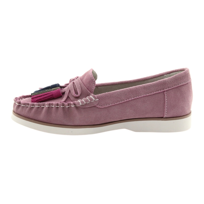 Mocassins confortables pour femmes Filippo 641 rose 2 Mocassins confortables pour femmes Filippo 641 rose 2