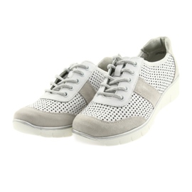 Chaussures de sport pour femmes Filippo 028 blanc et gris blanche 5 Chaussures de sport pour femmes Filippo 028 blanc et gris blanche 5