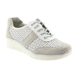 Chaussures de sport pour femmes Filippo 028 blanc et gris 1
