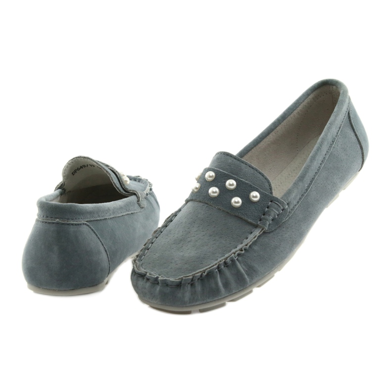 Mocassins gris Filippo chaussures pour femmes 5 Mocassins gris Filippo chaussures pour femmes 5
