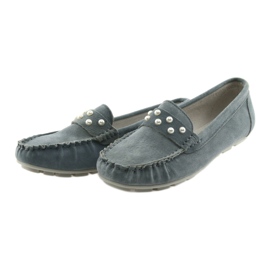 Mocassins gris Filippo chaussures pour femmes 3
