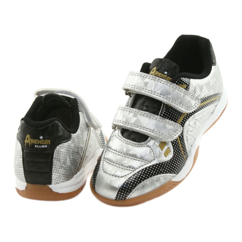 American Club Silver sports en salle noir gris 4