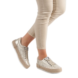 Betler Espadrilles à la mode jaune 4