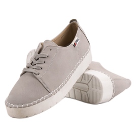 Chaussures grises nouées VICES 1 Chaussures grises nouées VICES 1