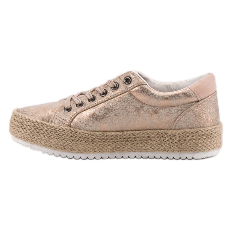 Betler Espadrilles à la mode rose 2