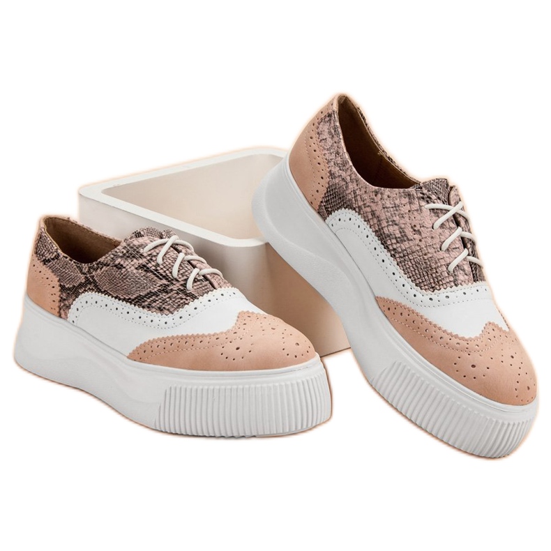 Chaussures mode VICES rose 2