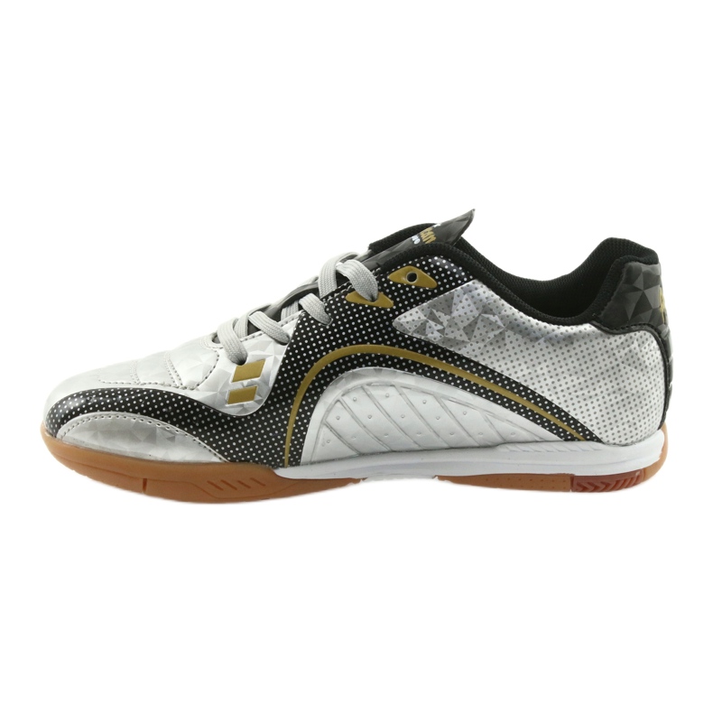 American Club OG13 Silver chaussures de sport d'intérieur noir gris jaune 2