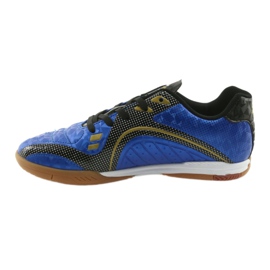American Club OG13 Royal chaussures de sport en salle le noir bleu jaune 2