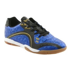 American Club OG13 Royal chaussures de sport en salle noir bleu jaune 1