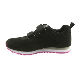 Chaussures de sport fille American Club WT30 noir 2