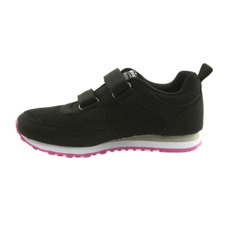 Chaussures de sport fille American Club WT30 noir 2